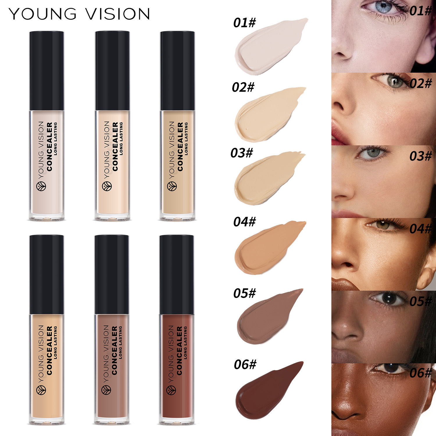 Young Vision Mat Qapatıcı — Ləkə və Göz Altı Üçün Su Keçirməyən