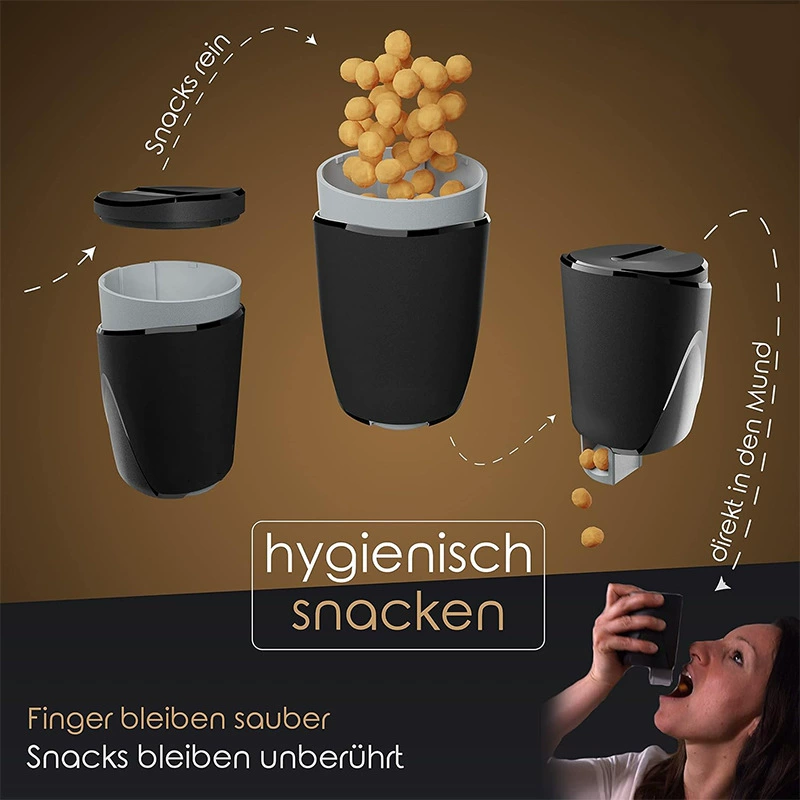 Кросс-бордер новый распределитель закусок Snack Dispenser Food Bar Peanut Nuts Feed Feed Snack Cup