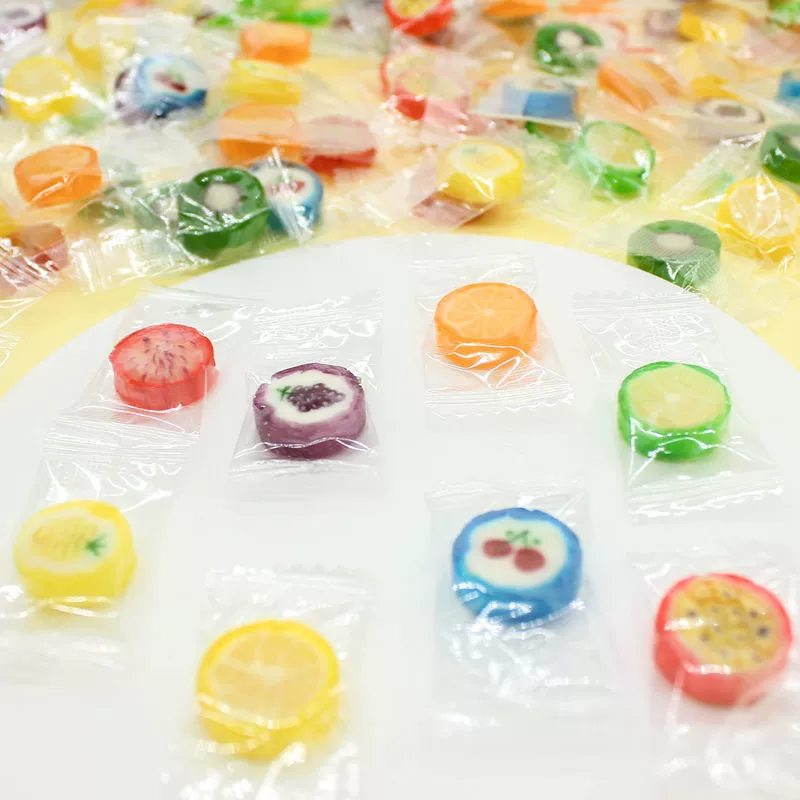 Фруктовые ломтики, твердые конфеты интернет-знаменитостей, смешанные вручную леденцы на палочке, высококачественные свадебные конфеты, конфеты оптом, оптовая продажа с фабрики