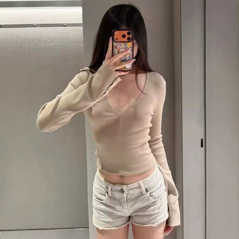 SK Mythical Sea Monster Evening Knit Top [Real Shot]