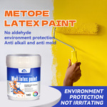 墙面乳胶漆厂家 定制家用翻新改色室内装修彩色内墙水性涂料油漆