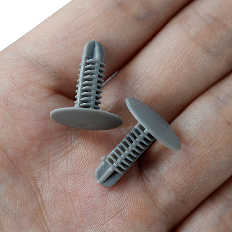 Piezas de automóviles al por mayor de plástico remache púas hebilla de techo decorativo sujetador de nylon hebilla de árbol A24