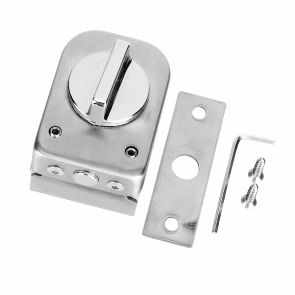 Glass modern lock stainless steel