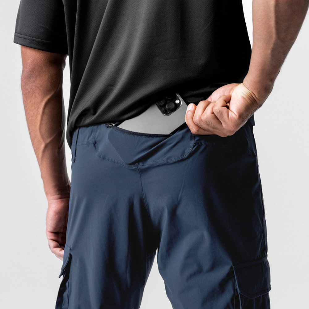 Herren Freizeithose Für Sport Und Training Mit Elastischem Bund_voghion.com
