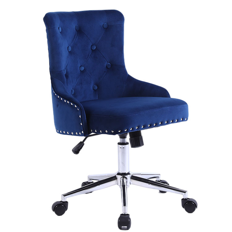 Modern Simple Rotatable Adjustable Home Study Conference Computer Chair Cyber Celebrity Velvet Bar Chair Office Chair