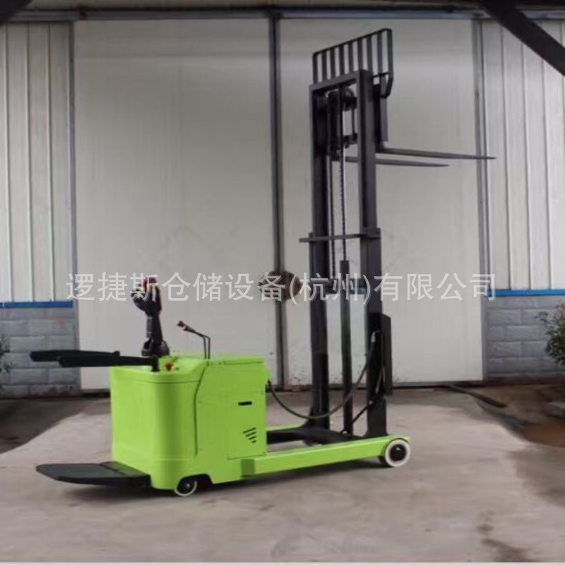 全电动站驾式前移式叉车无支腿堆垛车2吨升高2.5m液压搬运装卸车