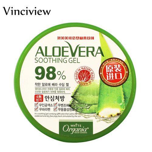 Korean Shi Jian Aloe Vera Gel Soothing After Sun Repair Cream Fading Acne Marks Gel 300g