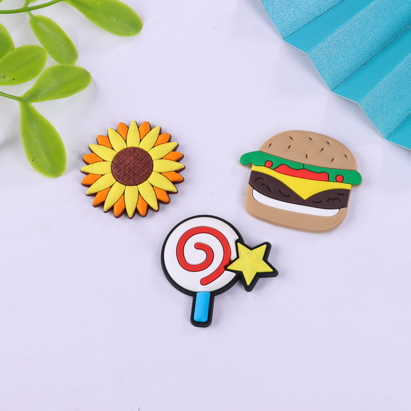 定制pvc软胶冰箱贴 定做创意立体磁贴彩印冰箱便签磁吸贴片印logo