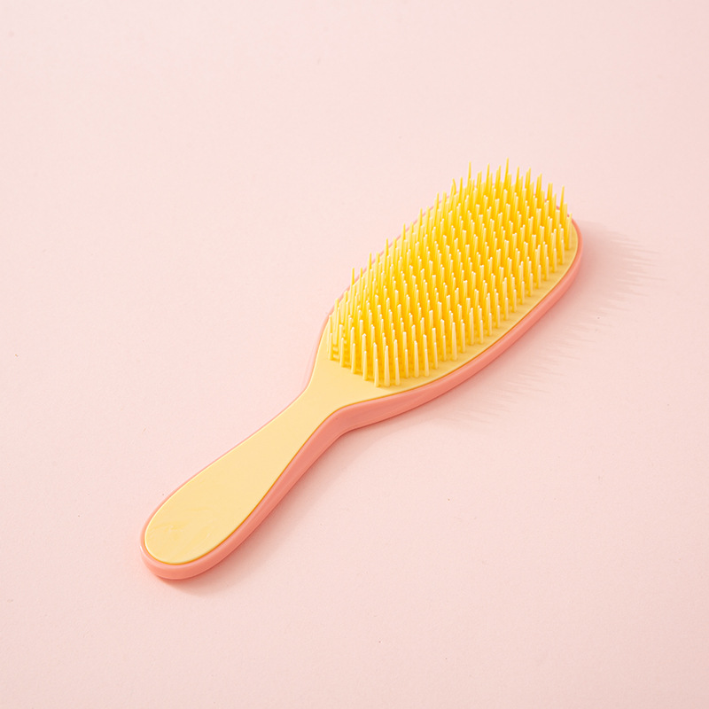 Mango largo costilla peine celebridad de Internet mismo estilo no anudado mullido masaje peine hogar costilla peine peluquería peine del pelo al por mayor