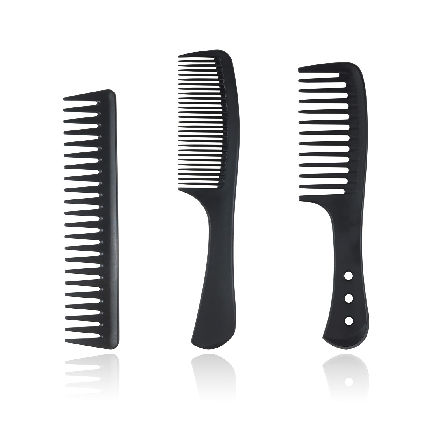 Carbon Fiber Anti-static Big Teeth Hair Comb Men's Oil Hair Comb Hair Styling Comb A variety of optional hair salon hair comb
