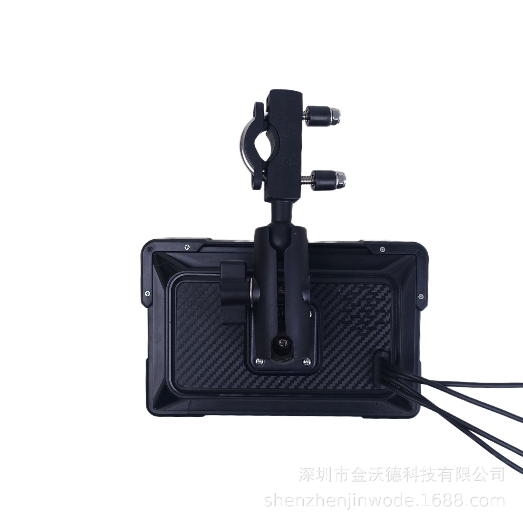 Cross-Border Dedicated 7-Inch 4K Motorcycle Recorder Wireless Carplayandroidauto Navigator Gps Tire Pressure