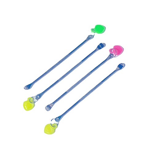 Mild Heart Ear Pick Ear Pick Tool Wholesale Spiral Non-Lighting Ear Pick Metal Ear Cleaner with Hole Ear Pick