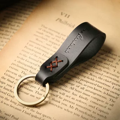 Keychain Hanging Waist Pure Handmade – Car key bag