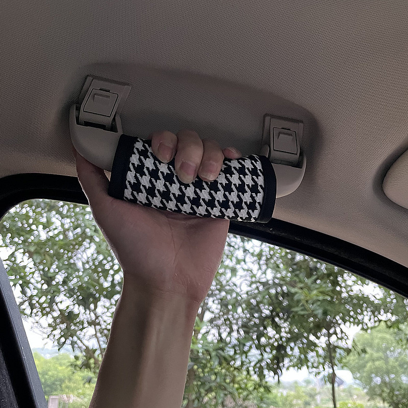 houndstooth automobile Pull gloves Four seasons currency Head handle smart cover decorate complete works of Ceiling glove