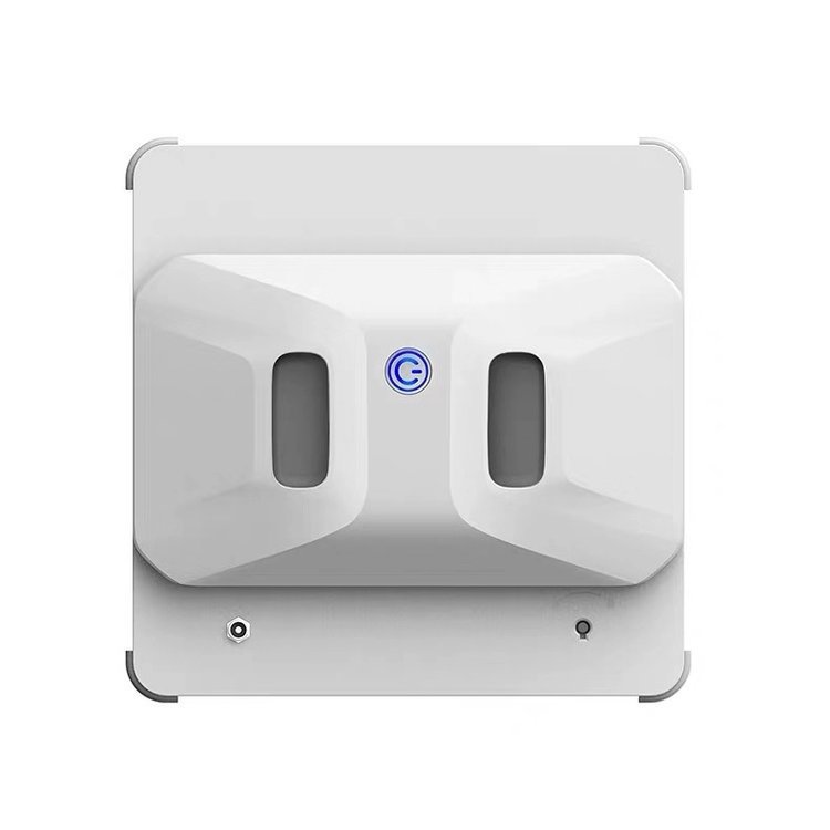 Fábrica de fuente inteligente doble chorro de agua limpiador de ventanas robot ultra delgado doble control de voz transmisión limpiador de ventanas planificación limpiador de ventanas