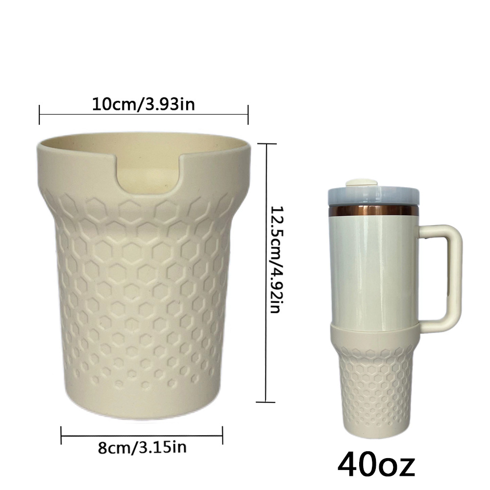 Transfronterizo Amazon Hot 40oz Ice Ba Cup Cover, abeja base Cup Cover, taza de automóvil silenciosa en stock