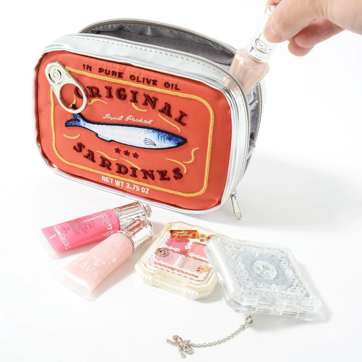 Capacious cute organizer bag, cosmetic bag, (Physicals)