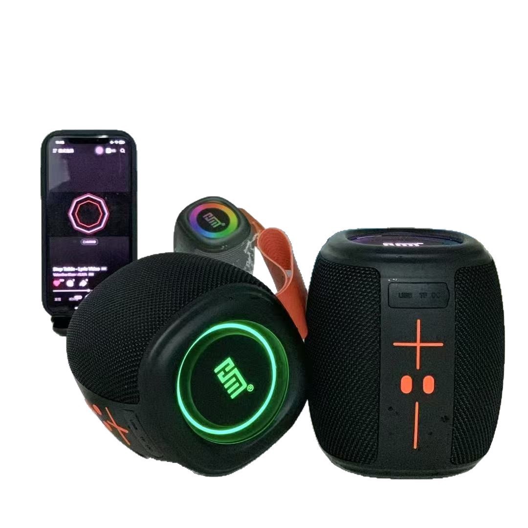 Nuevo altavoz Bluetooth transfronterizo HM-805 subwoofer de alta potencia portátil a prueba de agua tarjeta de audio portátil