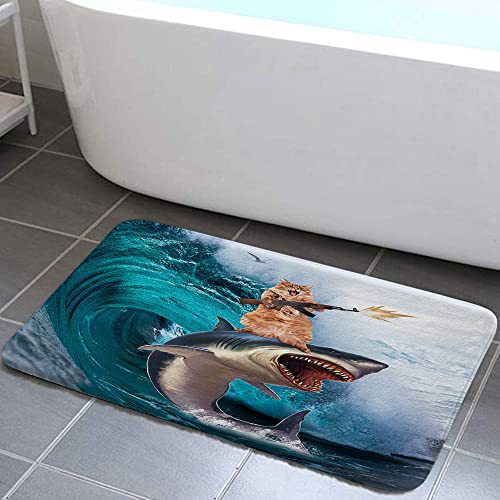 Alfombra de baño retro estadounidense transfronteriza absorción de agua de alta calidad alfombra de franela alfombra de suelo de ducha antisucia