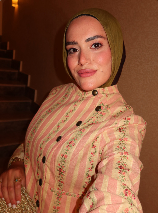 Qadın jakkard gödəkçə, jaket yaxalı, payız üçün