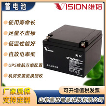 雄韜VISION威神CP12400F-X鉛酸免維護蓄電池12V40AH巡檢維修更換