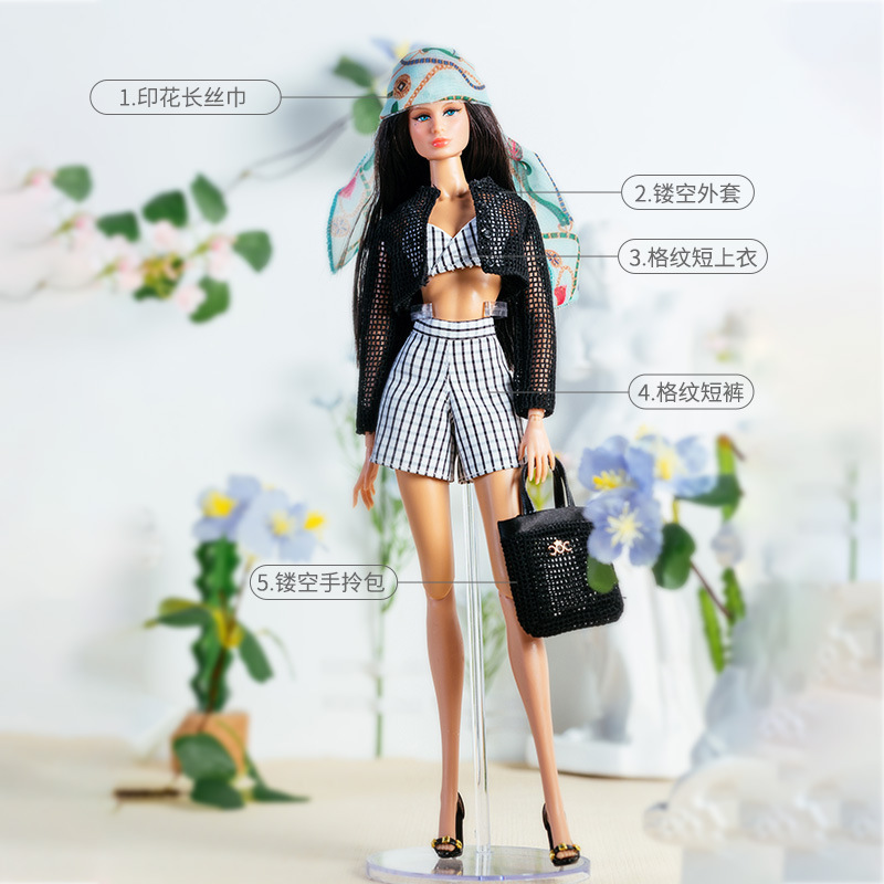 在庫ありスーパーモデルパパ人形服女の子ドレスアップトレンディなおもちゃの服高品質の新しいソース工場|undefined