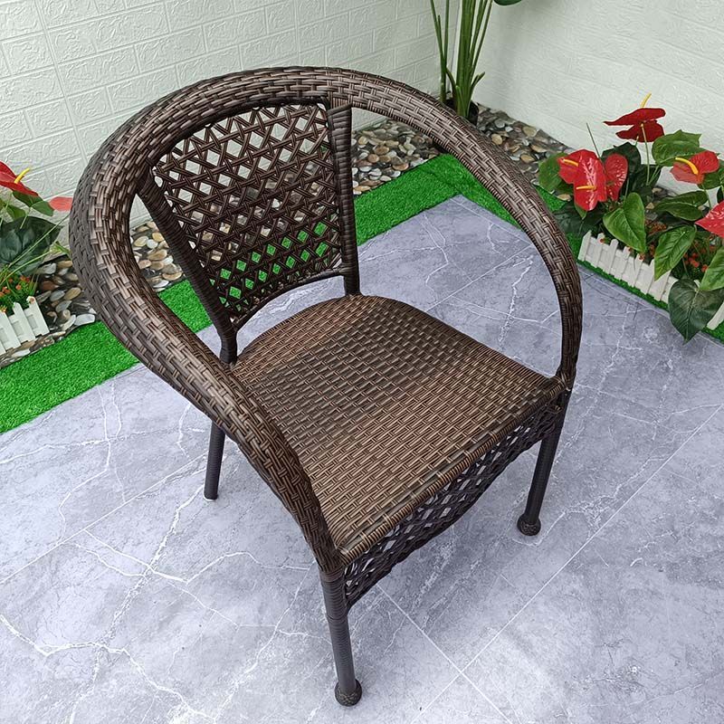 [2 chairs with cushions] no table