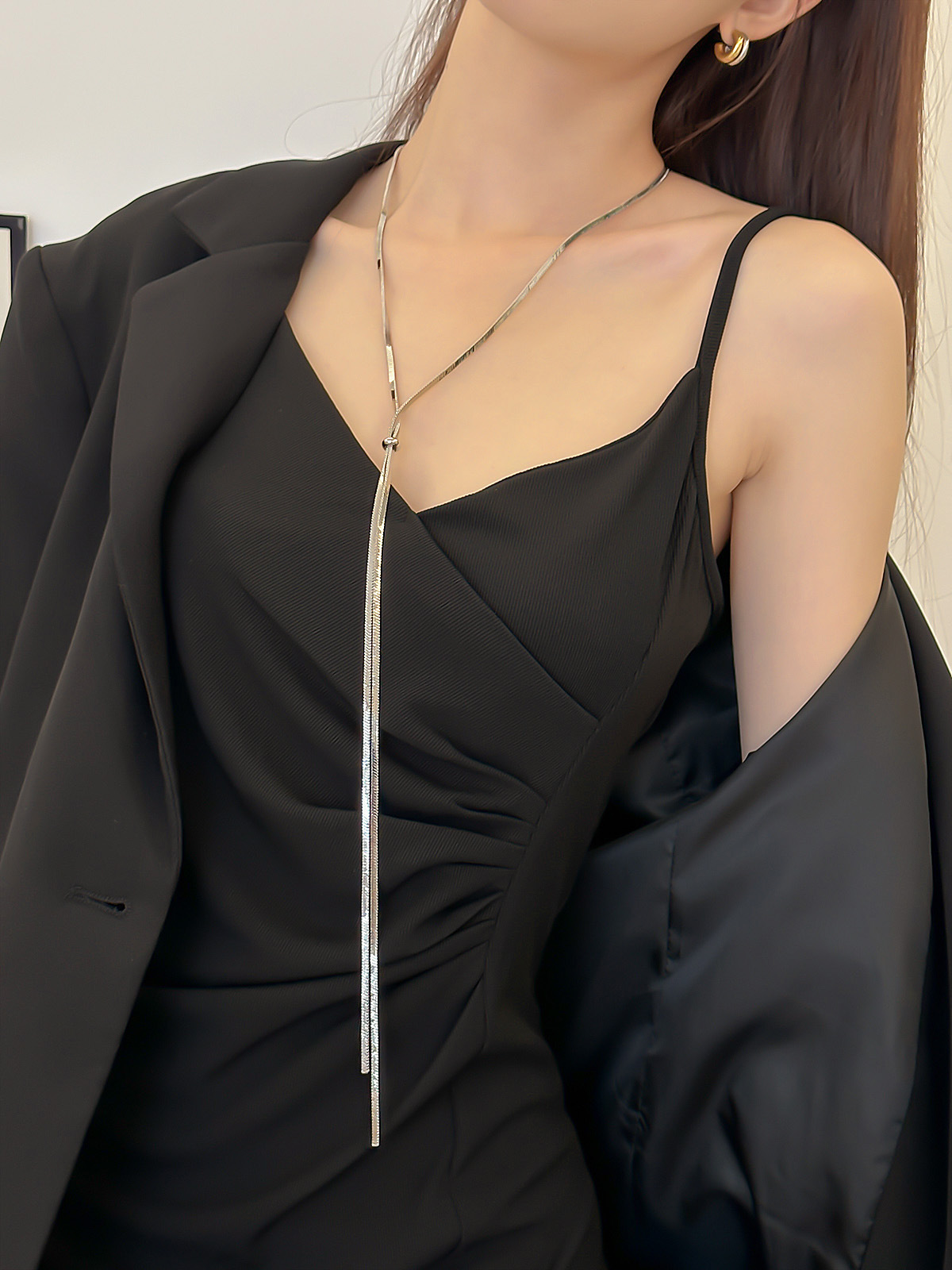 20g Weight 304 Stainless Steel Pendant Material Necklace Classification 304 Stainless Steel Chain Material snake chain Chain Type 1 Piece Quantity Banquet, Date Occasion 304 Stainless Steel Material Geometric Pattern Women's Gender Elegant, Simple Style Style Plating Craft Geometric 304 Stainless Steel Elegant Simple Style Plating 304 Stainless Steel Necklace 21