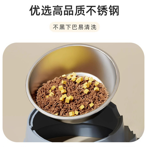 Cat bowl, cat food bowl, dog bowl, dog bowl, double bowl, cat food bowl, drinking water bowl, pet rice bowl, factory ready stock