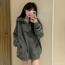 卫衣外套女春装新款细闪春季满天星开春穿搭韩系上衣初春女款