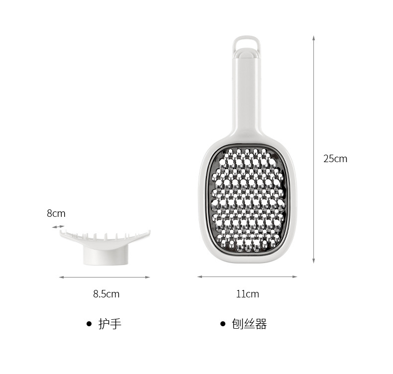 FaSoLa 不锈钢切菜器 一件装 土豆切丝器 多功能双面刨丝器
