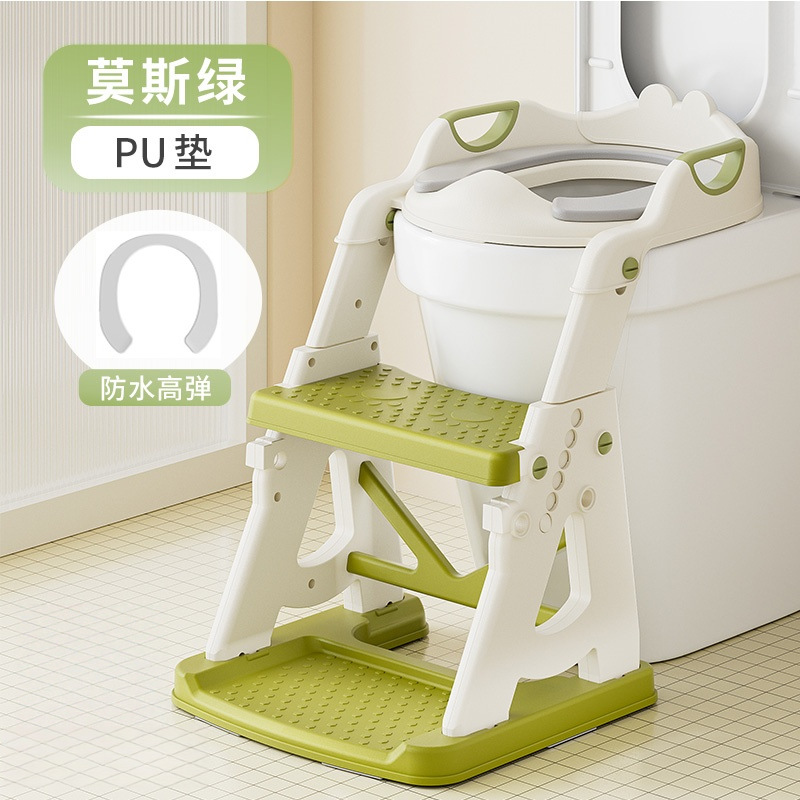 Inodoro infantil escalera para niños varones especiales para bebés femeninos cojín auxiliar escalera asiento inodoro anillo pedal