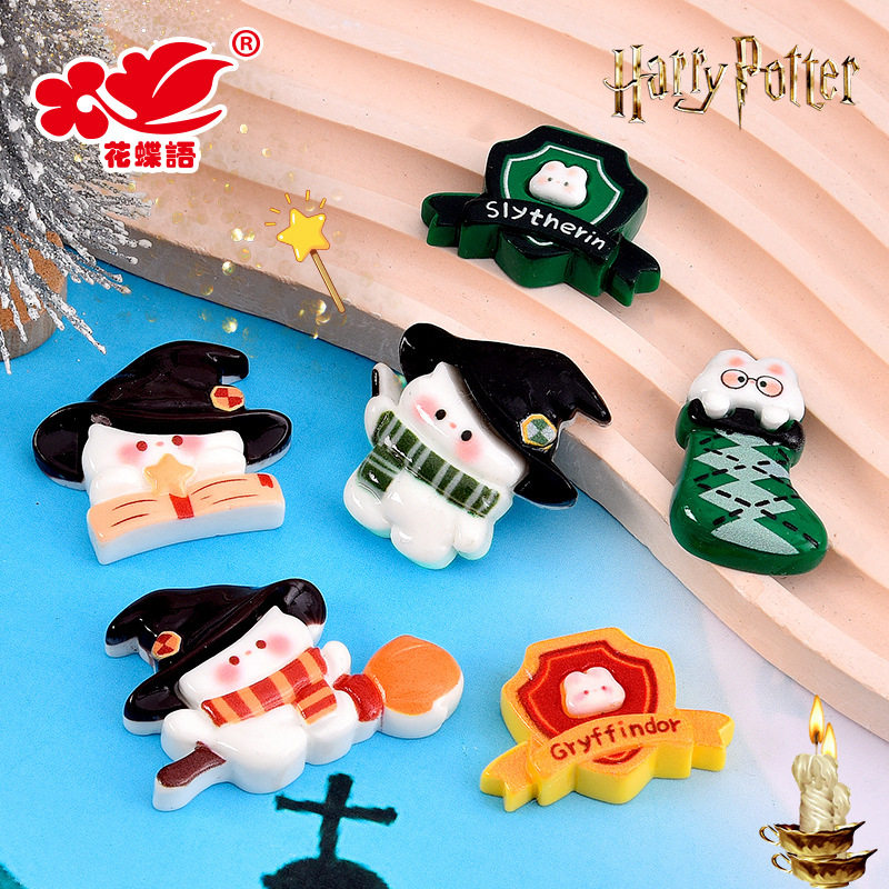 cartoon harry potter resin accessories handmade diy cream glue refrigerator sticker accessories hairpin hair rope patch material cartoon harry potter resin accessories handmade diy cream glue refrigerator sticker accessories hairpin hair rope patch material