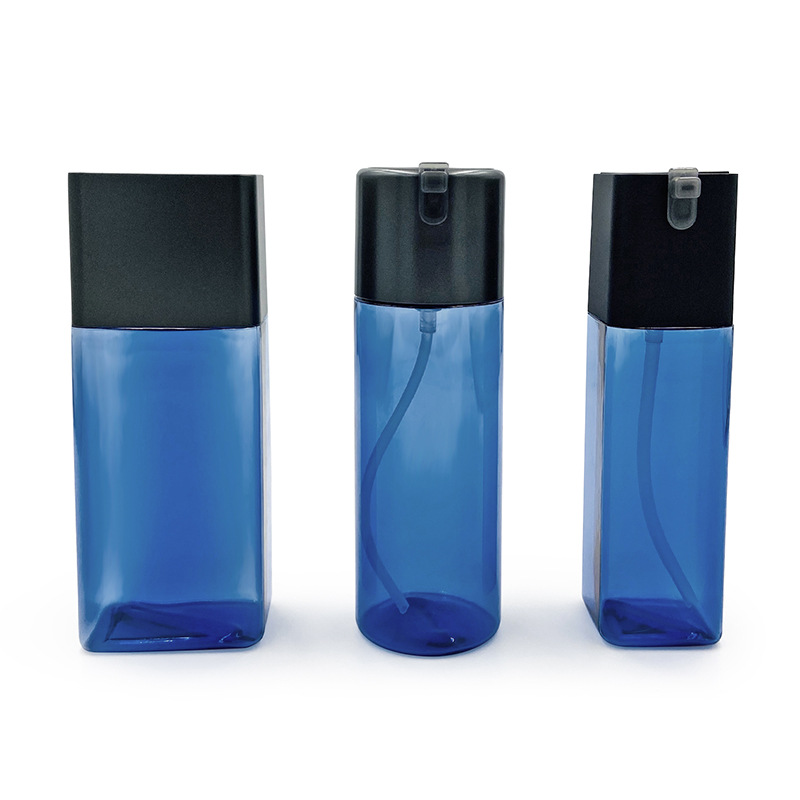 3款按压乳液瓶粉底液瓶精华素瓶圆直方形分装瓶彩妆护肤包材便携