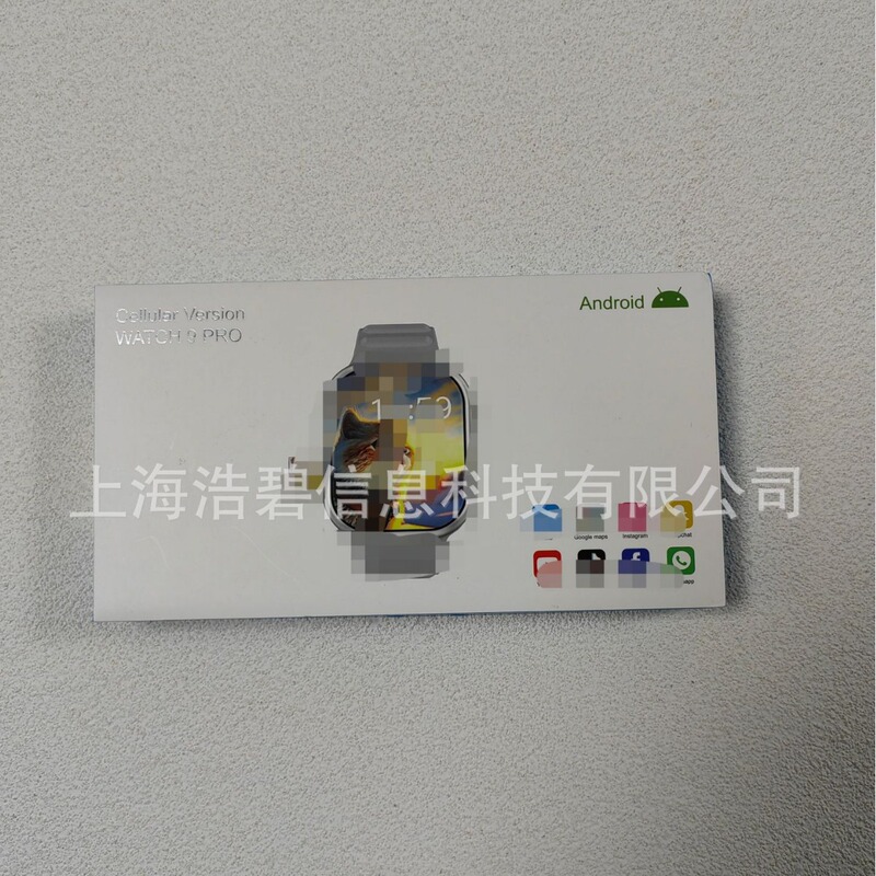 Android B29 Smart Watch 4G Plug-in Card Netcom 190-degree Rotating Camera AMOLED Independent Download