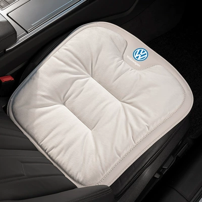 Suitable for Volkswagen Car Seat Seat cushion, seat cover - flannel-off-white-volkswagen-front-row-1-piece