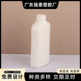 按压式方形乳液瓶批发包材四方螺旋材质pe洗护瓶厂家塑料日化分装