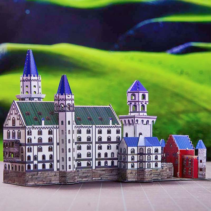 Pertenece al por mayor KM grupo DIY modelo de ensamblaje 3D fotolitografía rompecabezas metálicos estereoscópicos al por mayor una venta