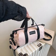 2025新款简约尼龙布包休闲单肩斜挎小包女时尚通勤手拎休闲枕头包