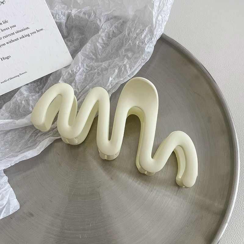 Clip de agarre simple y de gran tamaño para mujer, clip de tiburón, horquilla, clip de cabello de alta calidad, tocado, horquilla