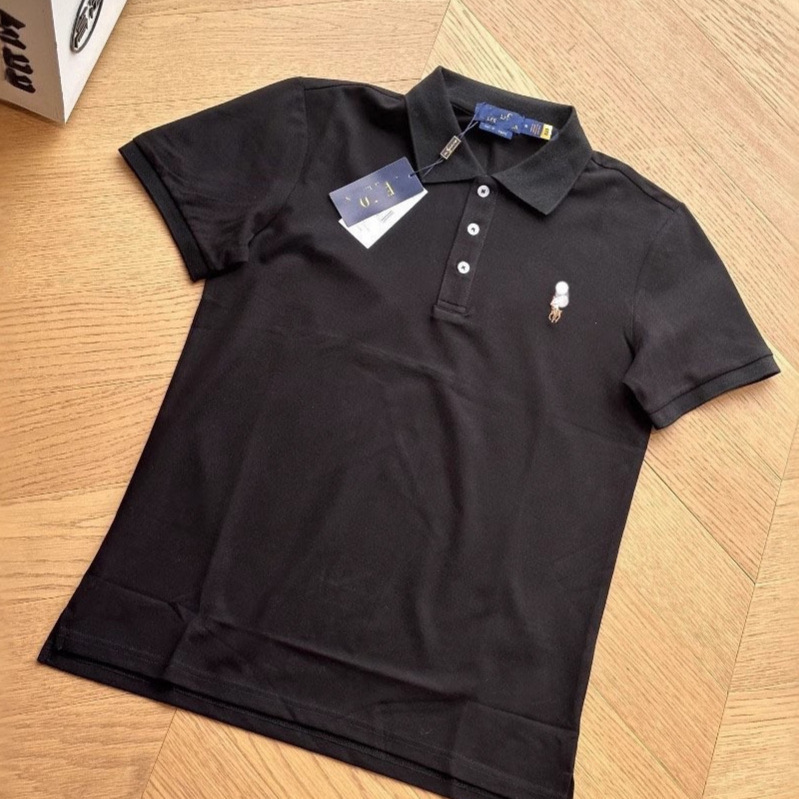 Cross-Border Small Colorful Horse Logo Men's Short-Sleeve Polo Shirt with Collar, Large Size Loose Embroidered Turn-Down Collar Men's Clothing Wholesale