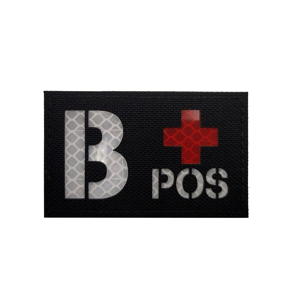 Retroreflective big badge, night travel patch, helmet