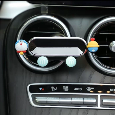 Car phone holder navigation fixed support bracket - doraemonmirror-finish-premium-product-standard