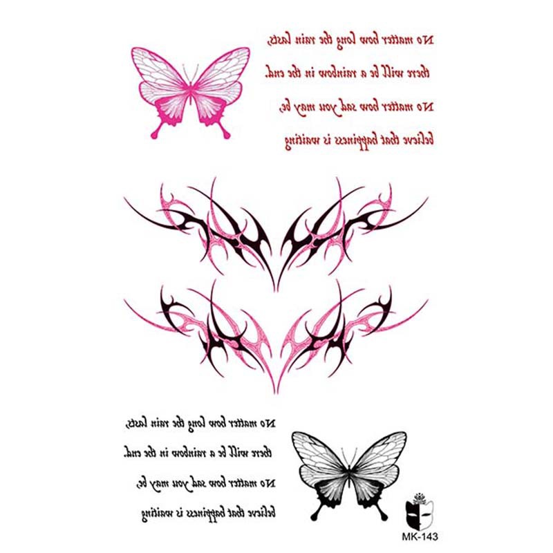 Animal blanco y negro desechable pegatinas de tatuaje belleza pegatinas de tatuaje moda estética patrón de personalidad dama pegatinas de tatuaje
