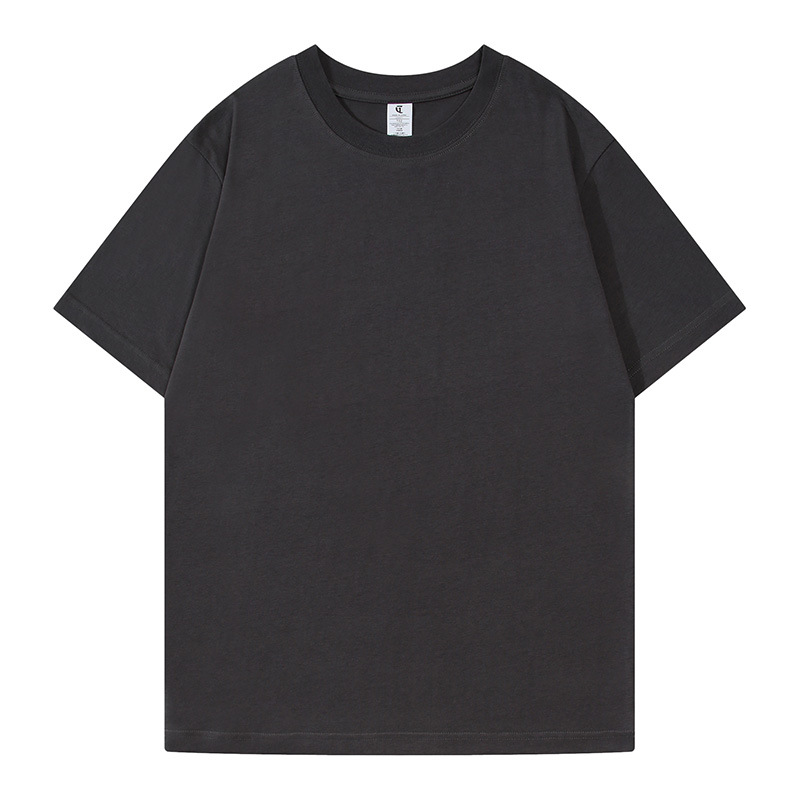 210G de piel erosionada, suave y cómoda, sensación fresca, amoníaco líquido, algodón, cuello redondo, manga corta, camisa publicitaria, ropa de trabajo, camiseta personalizada