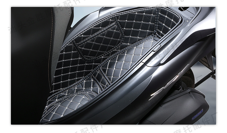 Suitable for Honda Pcx160 Motorcycle Leather Seat Cushion Modification Accessories Silent Seat Cushion Wholesale