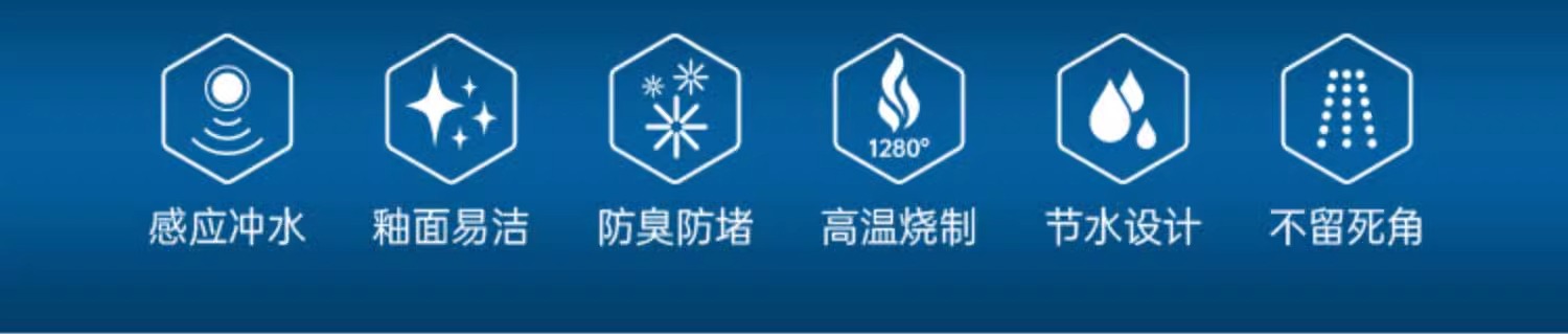Integrated automatic sensor urinal for men, wall-mounted ceramic urinal, wall-mounted urinal, floor-standing urinal pool details Picture