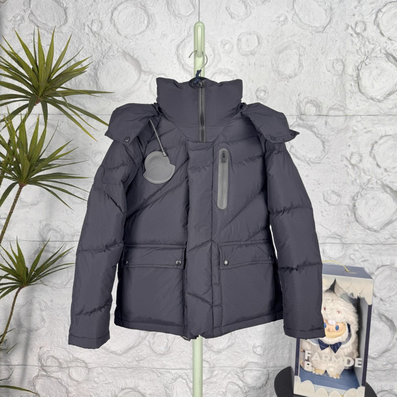 High-Quality Mengjia M-Mouth 24Fw New Grenble Taped down Jacket 90% Goose down Hooded Coat Warm Manufacturer