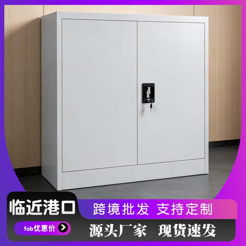 Steel Low Cabinet Factory Office File Cabinet Partition Cross-Border Double-Door File Cabinet Lightning Lock Storage Cabinet Steel Low Cabinet Factory Office File Cabinet Partition Cross-Border Double-Door File Cabinet Lightning Lock Storage Cabinet