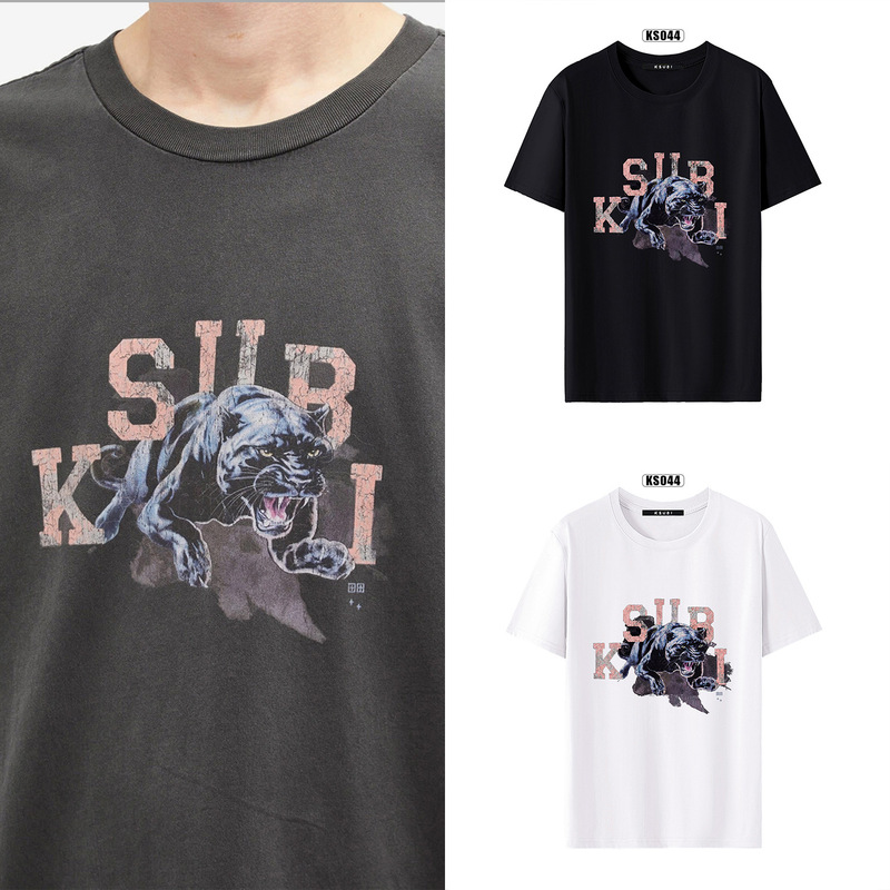 KS044 Printed regular short-sleeve T-shirt, casual cross-border style, versatile, ships within 24 hours KS044 Printed regular short-sleeve T-shirt, casual cross-border style, versatile, ships within 24 hours